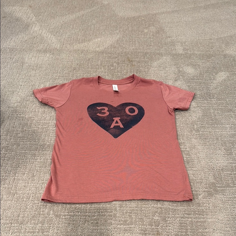 30a Heart Graphic Kids T-Shirt